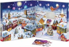 EuroGraphics Puzzle Adventný kalendár: Vianočné spomienky 24x50 dielikov