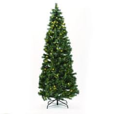 ACA ACA Lighting LAILIAS XMAS POP UP zelený vianočný strom 200 LED WW 210cm pr.76cm 2m napájací kábel X1821020002