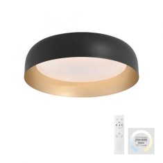 PAUL NEUHAUS JUST LIGHT LED stropné svietidlo priemer 40 čierna stmievateľné diaľkovým ovládačom CCT 2700-5000K LD 14215-18