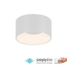 PAUL NEUHAUS JUST LIGHT LED stropné svietidlo biele priemer 16cm stmievateľné SimplyDim 3000K LD 14325-16