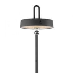 PAUL NEUHAUS JUST LIGHT LED stolná lampa čierna na batérie dotykový stmievač ochrana proti striekajúcej vode USB 2700K LD 19310-18