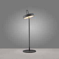 PAUL NEUHAUS JUST LIGHT LED stolná lampa čierna na batérie dotykový stmievač ochrana proti striekajúcej vode USB 2700K LD 19310-18