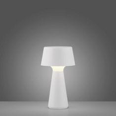 PAUL NEUHAUS JUST LIGHT LED stolná lampa na batérie biela dotykový stmievač IP54 USB vnútorné aj vonkajšie použitie 3000K LD 19260-16