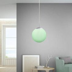 PAUL NEUHAUS JUST LIGHT LED závesné svietidlo Smarthome priemer 20cm strieborná stmievateľné s aplikáciou diaľkový ovládač Tuya RGB/2700-5000K LD 22072-55