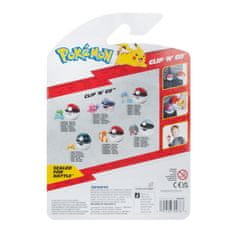 Jazwares Pokémon Clip and Go Poké Ball figurka Bulbasaur