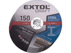 Extol Craft Kotúče rezné na kov, 5ks, O 150x1,6x22,2mm