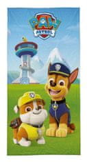 Detexpol Osuška Paw Patrol Chase a Rubble Bavlna - Froté, 70/140 cm