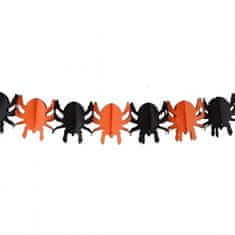 Verk  26135 Girlanda Halloween 3 m, pavúk