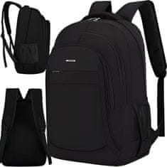 MG School Backpack batoh 38L, čierny