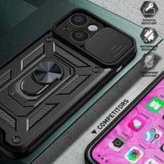 MG Slide Armor kryt na iPhone 7 / 8 / SE 2020 / SE 2022, čierny