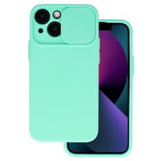 MG Camshield Soft kryt na iPhone 16, mint