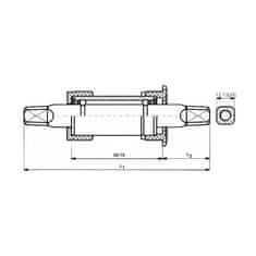 Neco os stredová 127.5mm Fe misky