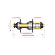 Novatec náboj D791SB-B15 BOOST Al 32 přední