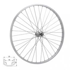 Remerx kolo zapletené 28&quot; 622-19 zadné 36 dier strieborné Union/CnSpoke