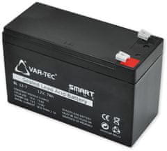 VAR-TEC AKKU SMART 12V/7Ah - rozmer: DxŠxV = 151x65x102 mm