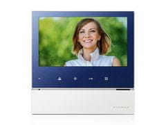 COMMAX CDV-70H2 modrý - verzia 230Vac - videotelefón 7&quot;, CVBS, handsfree, 2 vst.