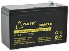 VAR-TEC AKKU SMART-E 12V/7Ah - economy, rozmer: DxŠxV = 151x65x102 mm