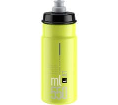 Elite fľaša Jet Yellow fluo čierne logo, 550 ml