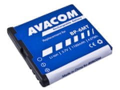 Avacom Batérie do mobilu Nokia E51, N81, N81 8GB, N82, Li-Ion 3,6V 1100mAh (náhrada BP-6MT)