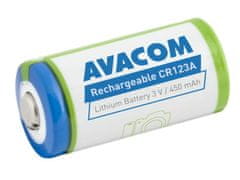 Avacom Nabíjecí fotobaterie Avacom CR123A 3V 450mAh 1.4Wh