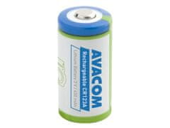 Avacom Nabíjecí fotobaterie Avacom CR123A 3V 450mAh 1.4Wh