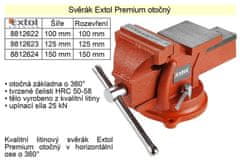 Extol Premium Svěrák Extol Premium otočný 100 mm