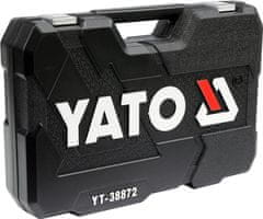 YATO Gola sada 1/2&quot;, 3/8&quot;, 1/4&quot; + príslušenstvo 128 ks