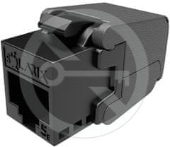 Solarix SXKJ-5E-UTP-BK-SA - keystone CAT5E samořezný