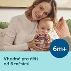 Canpol babies Hrnček nevylievací so slamkou a závažím 270 ml Bonjour Paris ružový, 6m+