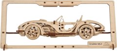 UGEARS 3D puzzle Roadster MK3 2,5D 62 dielikov