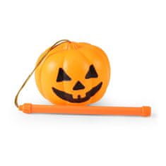 Svietidlo tekvica - pumpkin - HALLOWEEN - 10 cm