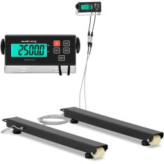 shumee Paletová váha s posuvným nosníkom LCD 2500 / 0,5 kg 1000 x 100 mm