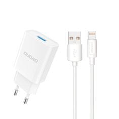 shumee USB-A 2.1A 10W nástenná nabíjačka s káblom pre iPhone USB-A - Lightning white