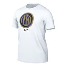 Nike Tričko biela M Inter Mediolan Crest