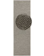 BT Carpet Behúň Nature 104269 Grey / Anthracite – na von aj na doma 80x250