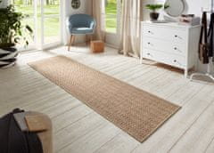 BT Carpet Behúň Nature 104267 Beige / Terra – na von aj na doma 80x150