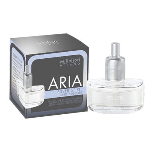 Millefiori Milano Náplň do elektrického difuzéra , Aria, strieborný svit, 20 ml