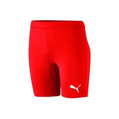 Puma Nohavice výcvik červená 170 - 175 cm/S Liga Baselayer Short Tight