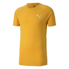 Puma Tričko žltá S Evostripe Lite