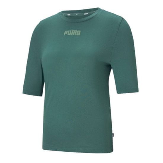 Puma Tričko výcvik zelená Modern Basics Tee