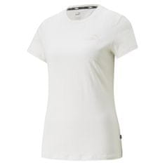 Puma Tričko biela M Ess Embroidered Tee