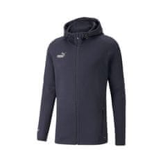 Puma Mikina modrá 176 - 181 cm/M Teamfinal Casuals Hooded