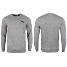 Puma Mikina sivá 188 - 191 cm/XL Ess Small Logo Crew