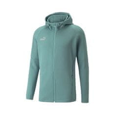 Puma Mikina pastelová zelená 176 - 181 cm/M Teamfinal Casuals Hooded