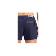 Puma Nohavice do vody tmavomodrá 176 - 181 cm/M Logo Swim Trunk