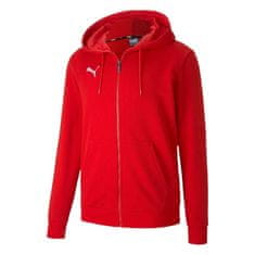 Puma Mikina červená 176 - 181 cm/M Teamgoal 23 Casuals Hooded Jacket