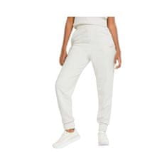 Puma Nohavice biela 176 - 181 cm/L Ess Embroidery High-waist Pants Fl W