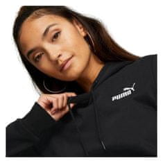 Puma Mikina čierna 182 - 187 cm/L Ess Embroidery Hoodie Fl