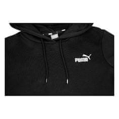 Puma Mikina čierna 182 - 187 cm/L Ess Embroidery Hoodie Fl