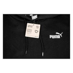 Puma Mikina čierna 182 - 187 cm/L Ess Embroidery Hoodie Fl